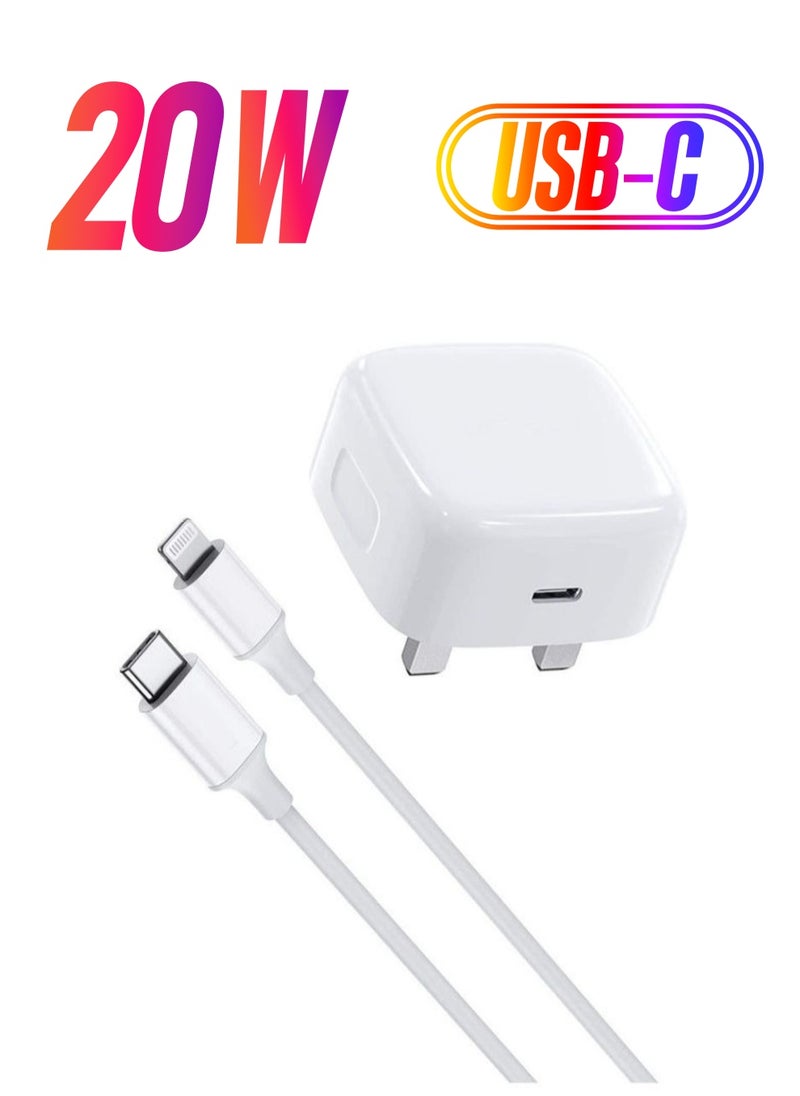 Generic 3 Pin Type c to Lightning Adapter With Cable  - Image 1