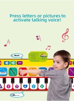 GROIC GROIC Baby Musical Dance Mats Touch Playmat with 8 Music Early Education Toys  - Image 2