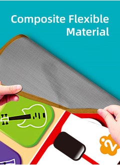 GROIC GROIC Baby Musical Dance Mats Touch Playmat with 8 Music Early Education Toys  - Image 5