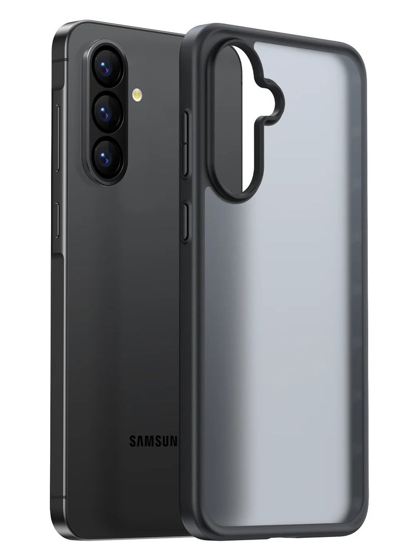 Guardian Shockproof For Samsung Galaxy A56 Case, Non-Yellowing,12Ft Mil-Grade Drop, Thin & Soft Touch For Samsung A56 Case, Translucent Matte Protective Slim Case For Samsung Galaxy A56, Black