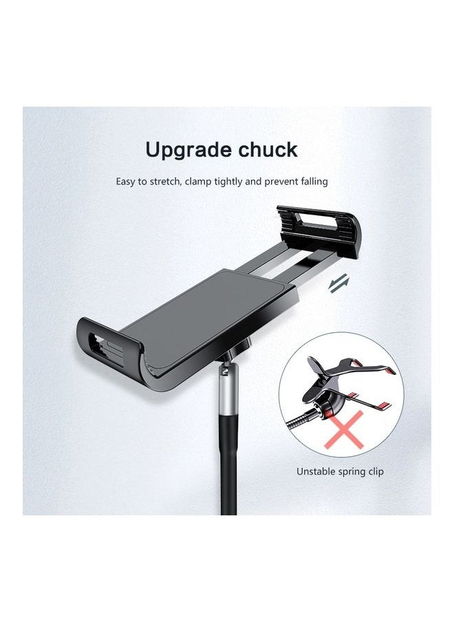 Trands - Phone And Tablet Stand Desk Mount Holder Black - Image 1
