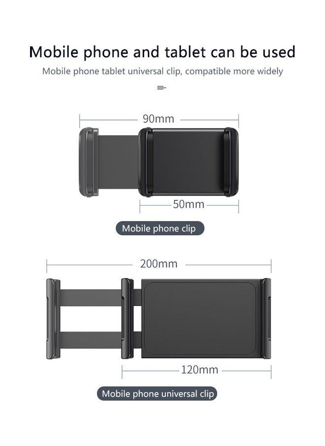 Trands - Phone And Tablet Stand Desk Mount Holder Black - Image 1