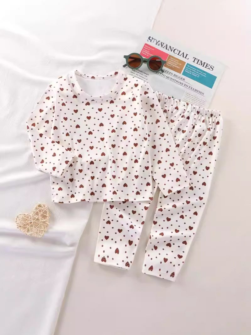 Children'S Intimates German Velvet Thermal Clothing Boys And Girls Autumn Clothes Long Pants Pajamas Home Clothes Baby Home Clothes - Image 3