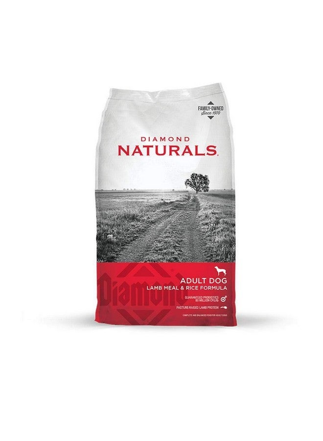 Diamond Naturals Adult Real Meat Recipe Premium Dry Dog Food With Real Pasture Raised Lamb Protein 6Lb - Image 1