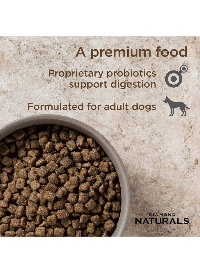 Diamond Naturals Adult Real Meat Recipe Premium Dry Dog Food With Real Pasture Raised Lamb Protein 6Lb - Image 3