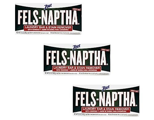 Fels Naptha بار غسيل فيلس نابثا ومزيل للبقع 5 أونصات