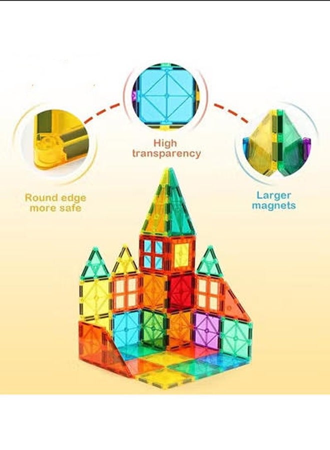 GOOTOY 100PCS Building Blocks, Magnets Building Set, Construction Stacking Toy Gift for Kids - Image 3