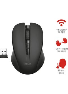 Trust 21869 Mydo Optical Wireless Mouse - Black  - Image 2