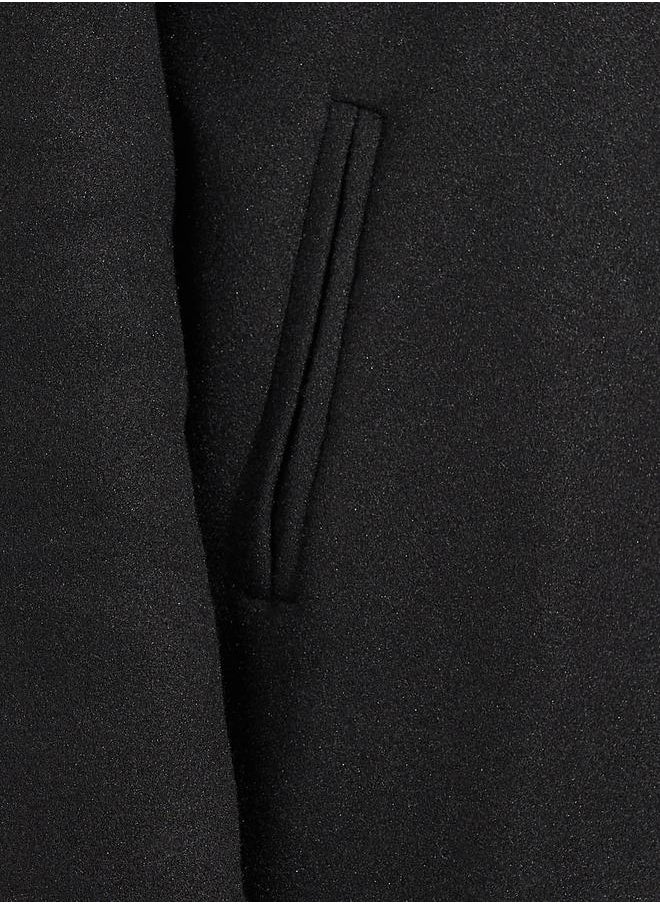 Styli - Longline Wool Like Double Breasted Blazer - Image 1