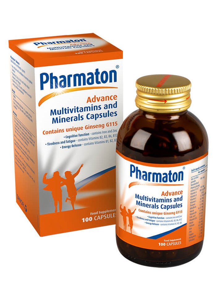 Pharmaton Pharmaton Multivitamins 100 Capsules  - Image 1
