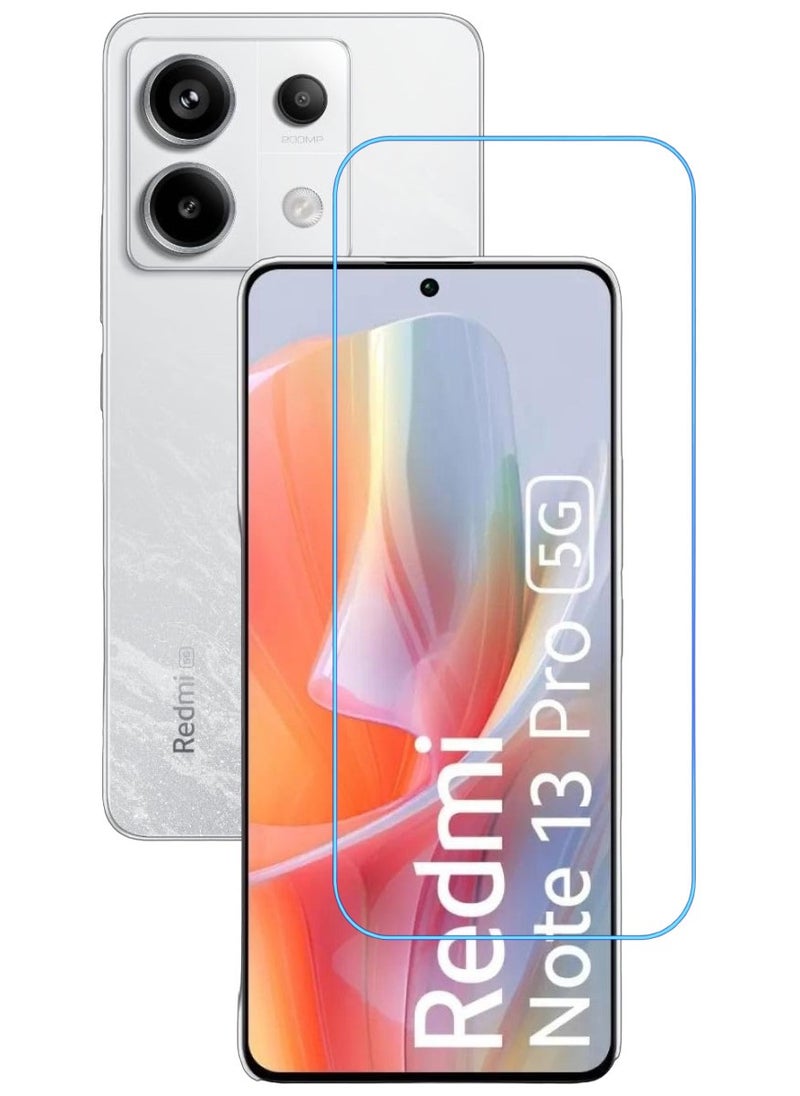 ACLIX Antistatic ESD Dustproof Premium Quality High Definition Clear Tempered Glass Screen Protector Designed For Xiaomi Redmi Note 13  Pro - Image 1