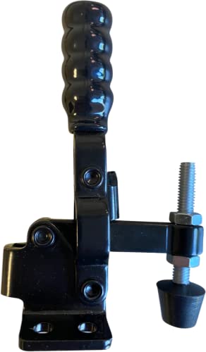 LavaLock BBQ Lid 12050 Full Black Toggle Clamp Handle Vertical bbq smoker Door Clamp 200 lb. Latch for Oklahoma Joes BBQ smoker - Image 1