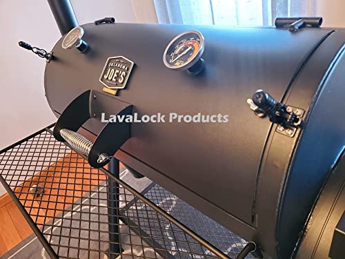LavaLock BBQ Lid 12050 Full Black Toggle Clamp Handle Vertical bbq smoker Door Clamp 200 lb. Latch for Oklahoma Joes BBQ smoker - Image 3