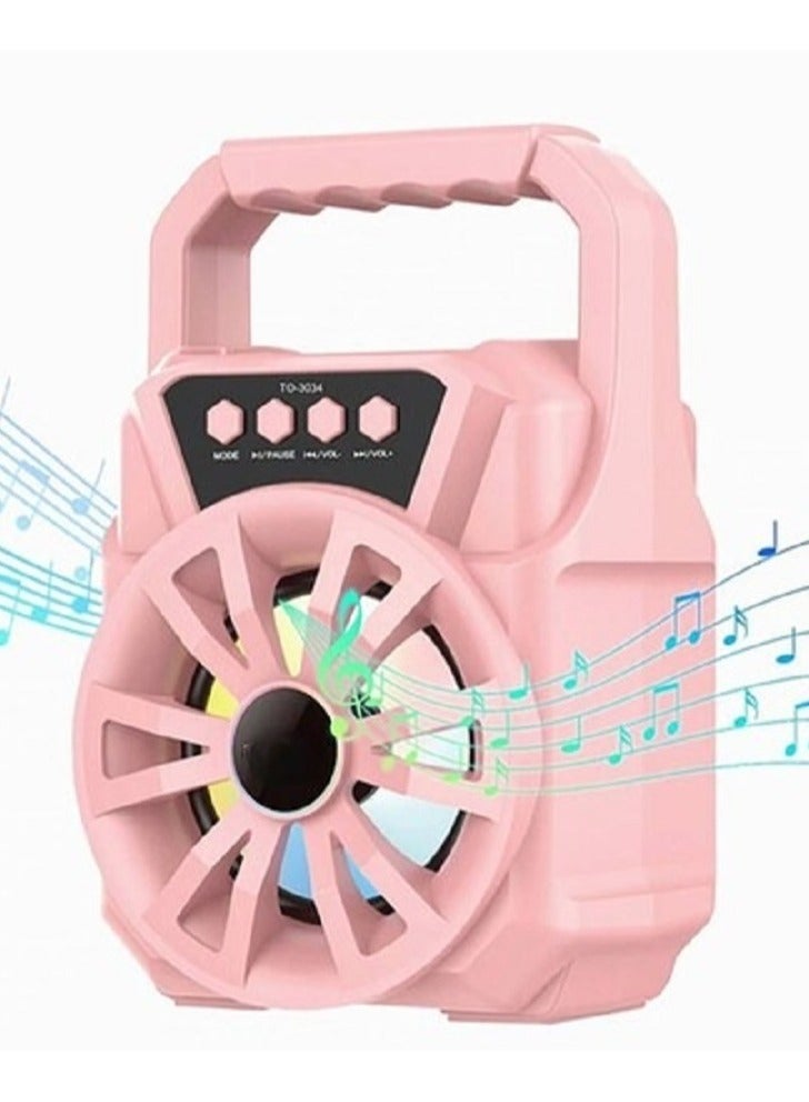 Portable Bluetooth Speaker - Outdoor Wireless Speaker Delivering High-Fidelity Surround Sound, FM Radio, Mini Audio Karaoke, and Long-Lasting Power for Uninterrupted Musical Bliss - Image 1