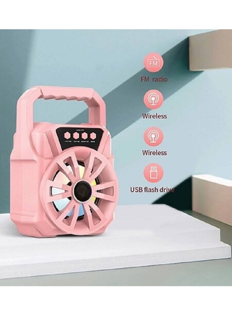 Portable Bluetooth Speaker - Outdoor Wireless Speaker Delivering High-Fidelity Surround Sound, FM Radio, Mini Audio Karaoke, and Long-Lasting Power for Uninterrupted Musical Bliss - Image 2