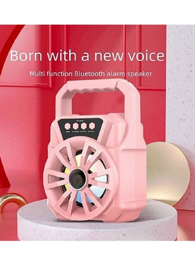 Portable Bluetooth Speaker - Outdoor Wireless Speaker Delivering High-Fidelity Surround Sound, FM Radio, Mini Audio Karaoke, and Long-Lasting Power for Uninterrupted Musical Bliss - Image 3