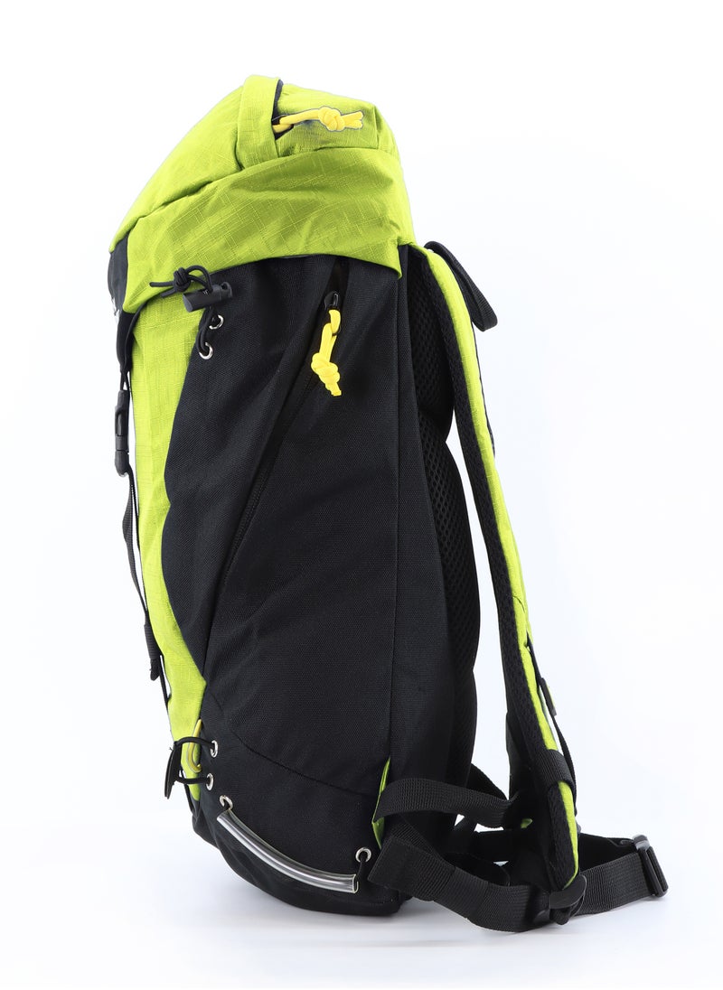 NATIONAL GEOGRAPHIC National Geographic DESTINATION Backpack Lime, Durable Water Resistant Polyester Lightweight Green Bag For Men Women Trekking Hiking Camping Outdoor Travel 15L  - Image 2