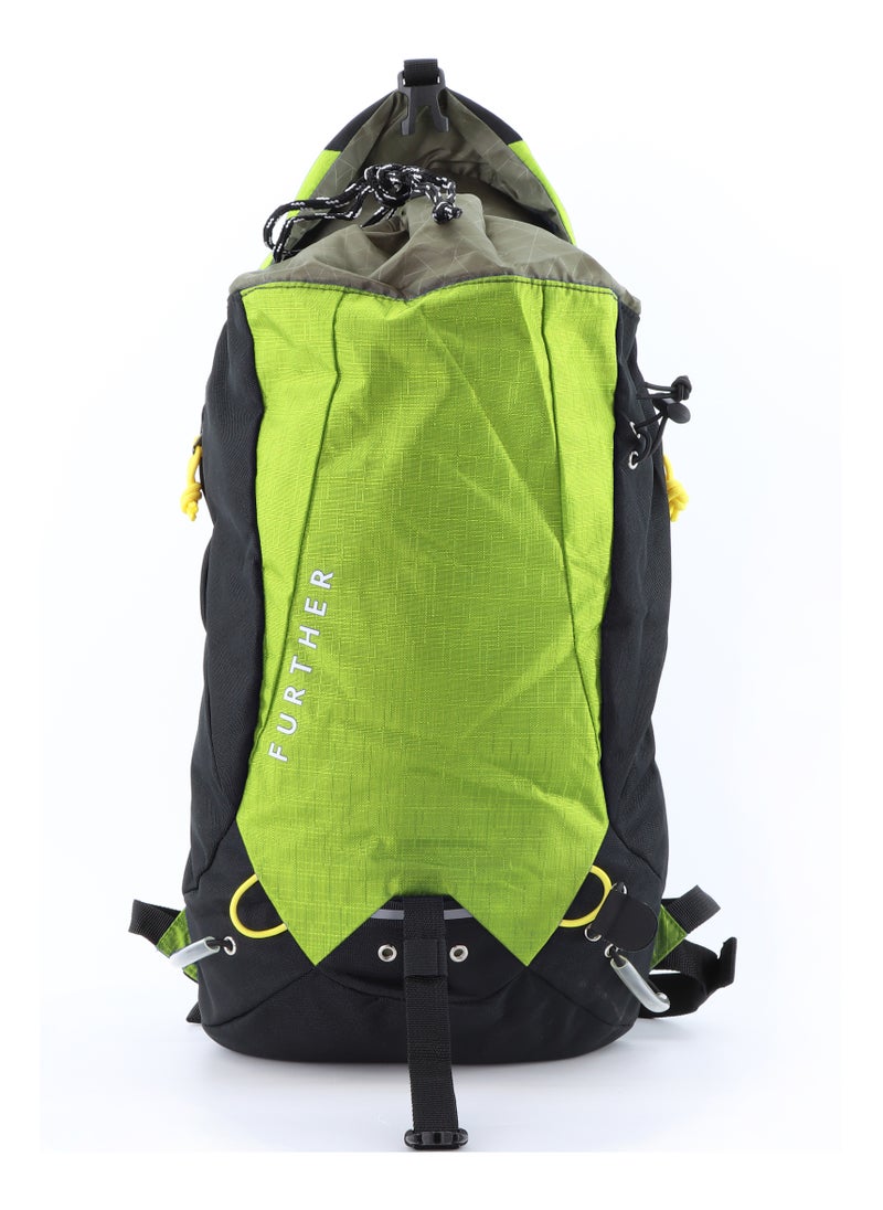 NATIONAL GEOGRAPHIC National Geographic DESTINATION Backpack Lime, Durable Water Resistant Polyester Lightweight Green Bag For Men Women Trekking Hiking Camping Outdoor Travel 15L  - Image 4
