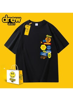 New Drew Smiley Face Letter Printed T-shirt