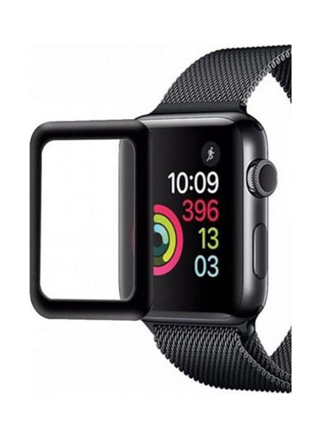 NIBEMINENT Coteetci 4D Iwatch Glass Screen Protector For 44Mm - Clear/Black