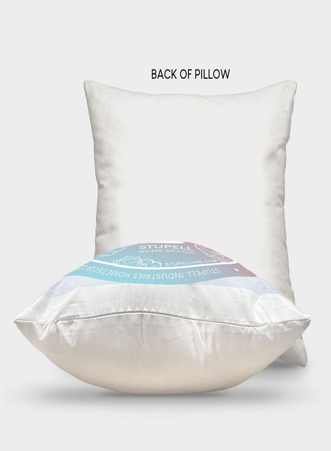 Stupell Industries Faith & Family Country Lavender Wreath Design by ND Art Throw Pillow - Image 3