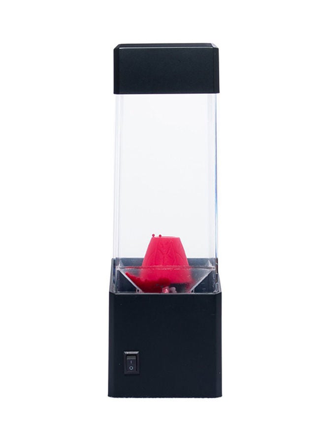 NIBEMINENT Volcano Water Aquarium Tank LED Lamp Black - Image 1