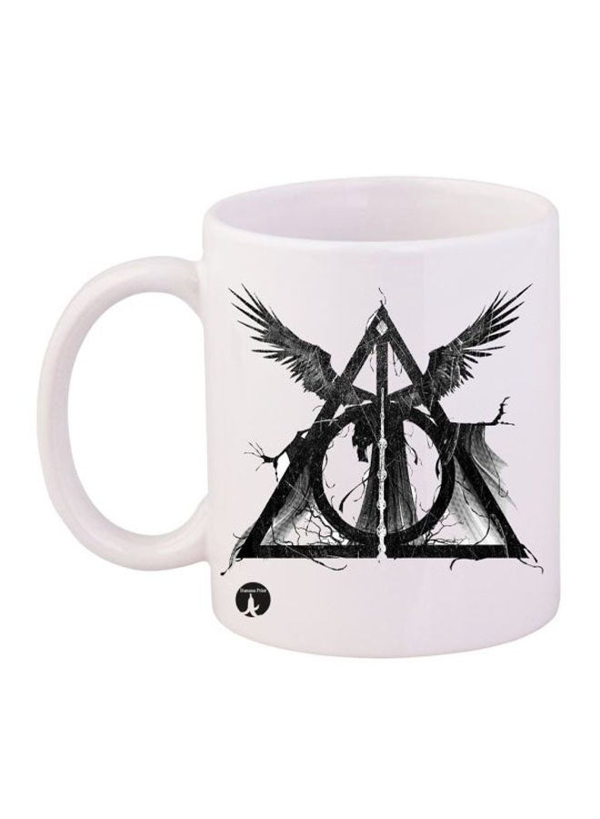 RYN Harry Potter Printed Mug White/Black 11ounce