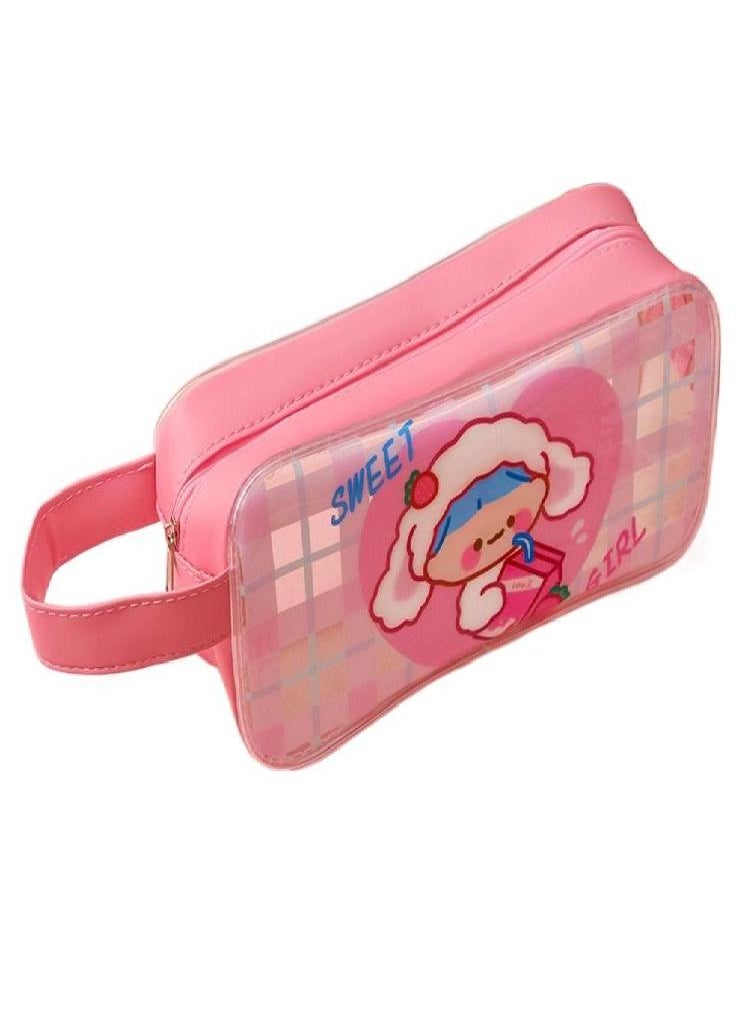 Eckek - Style Desktop Storage Bags School Supplies Pencil Pouch Comestic Bag Stationery Bag Pencil Case - Image 1