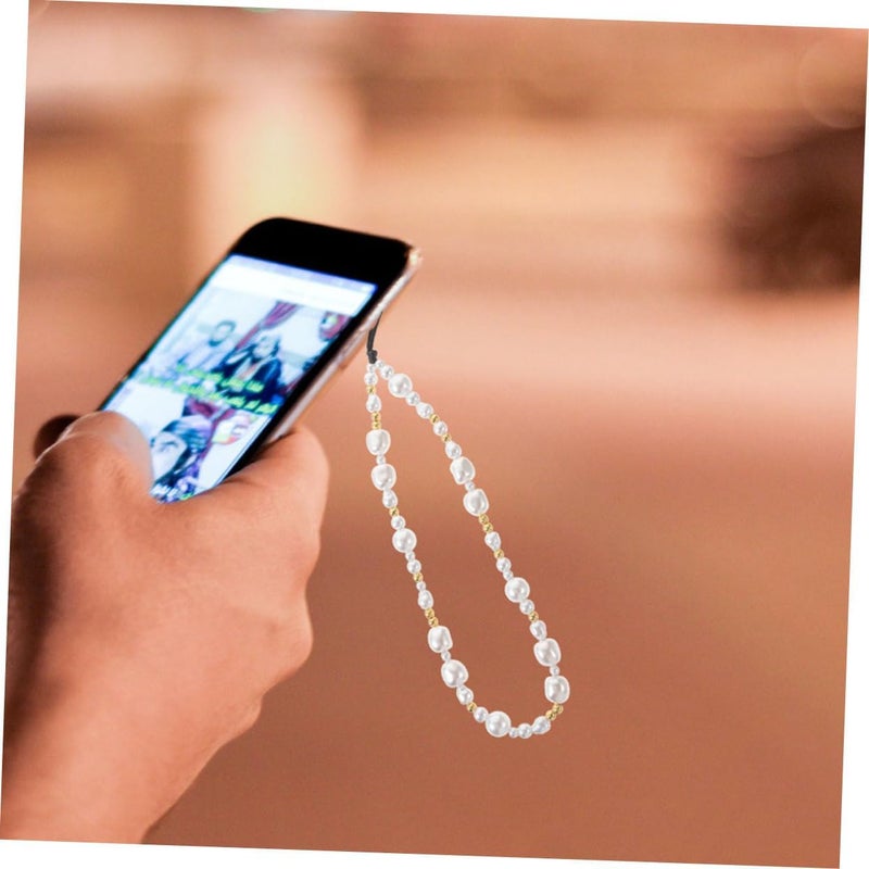 2pcs Beaded Phone Charm Strap Decorative and Cell Phone Chain Holder for Women Unique and Practical Accessory Within Reach - Image 5