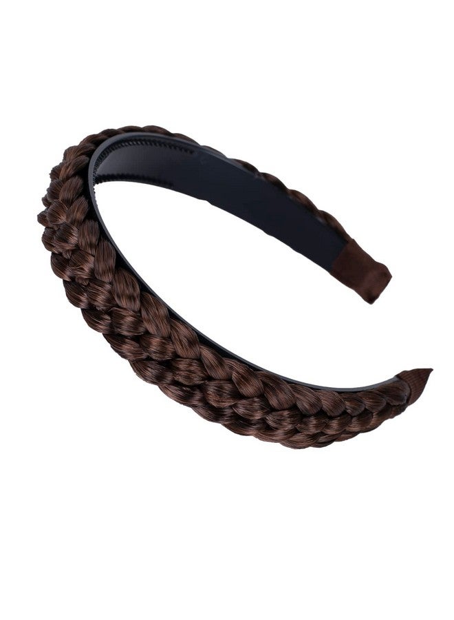 CAISHA Headband Ponytail Braided Hair Piece Hair Band Hair Accessories Brown Mix Hr6 - Image 1