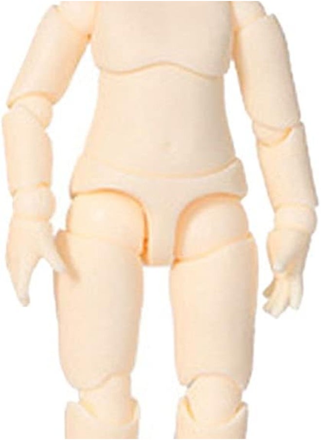 silvercnc Flexible 13 Ball Jointed Doll Body with Spare Hands No Head OB11 Dolls Action Figures for 1/12 Dolls DIY Making Supplies Kids Toys - White  - Image 1