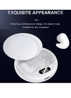 General Earbud real-time translator, language translation equipment, high definition sound quality + noise reduction, 144 online translation languages, long-lasting battery, white  - Image 4
