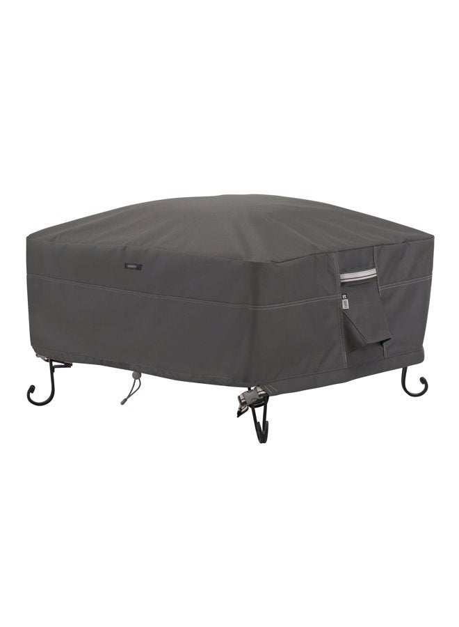 Classic Accessories غطاء موقد نار مربع مقاوم للماء 30 بوصة من رافينا، غطاء موقد نار خارجي - Image 1