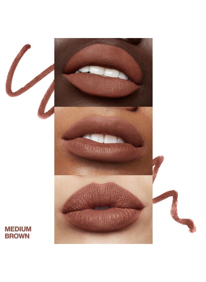 SmashBox Smashbox Be Legendary Line & Prime Lip Liner Pencil | Sculpt + Shape, Medium Brown  - Image 2