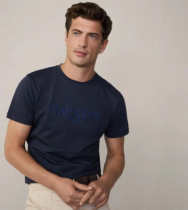 هاكيت CLASSIC FIT HERITAGE T-SHIRT