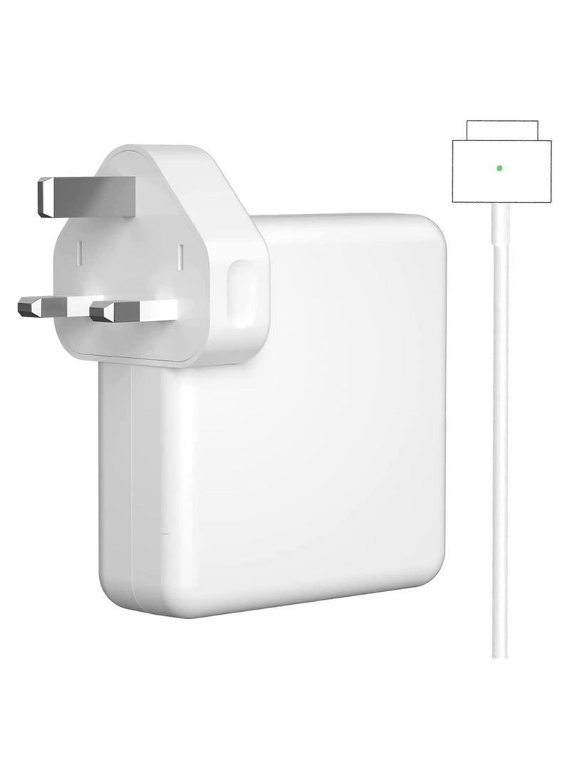 85W MacBook Pro Charger Replacement AC Power Adapter with 2 T Tip Connector Compatible with MacBook Air 13 15 17 Inch Laptop - Image 1