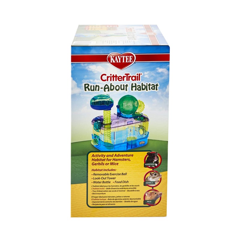 Kaytee CritterTrail Run-About Habitat for Pet Hamsters, Gerbils, Mice and Other Small Animals - Image 4