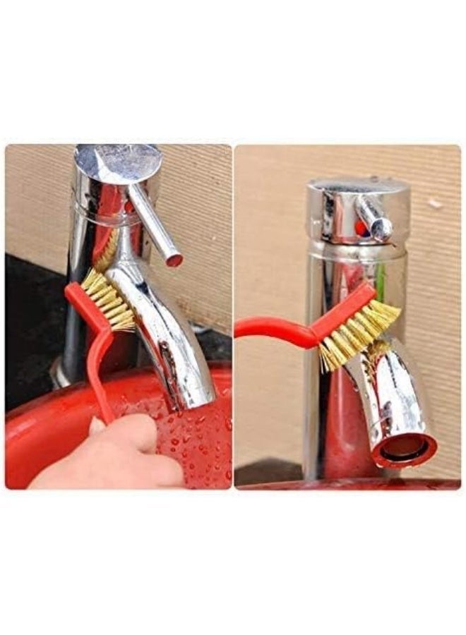 3-piece wire brush set for cleaning the stove - multi-colored - Image 3