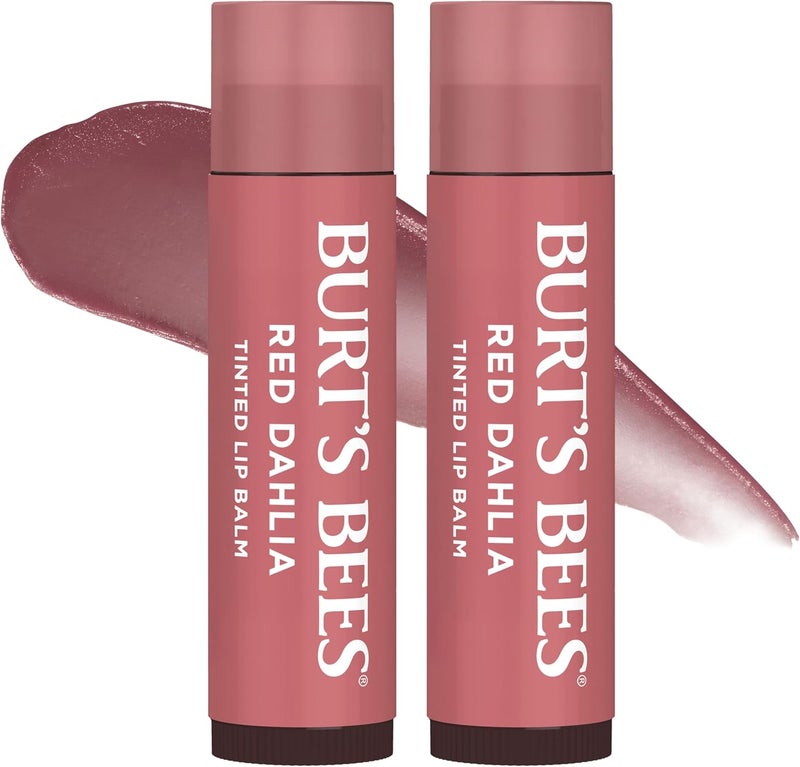 100% Natural Tinted Lip Balm, Pack of 2 - Image 1