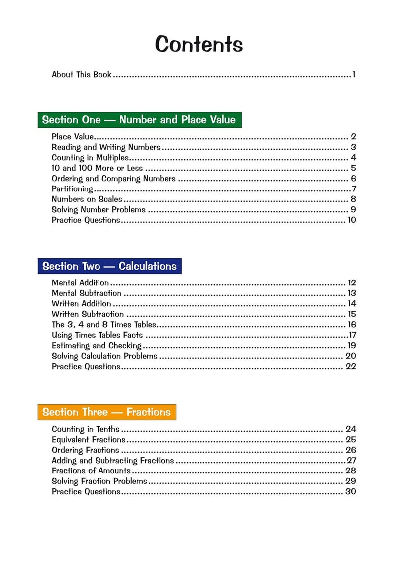 New KS2 Maths Targeted Study Book - Year 3 - Image 3
