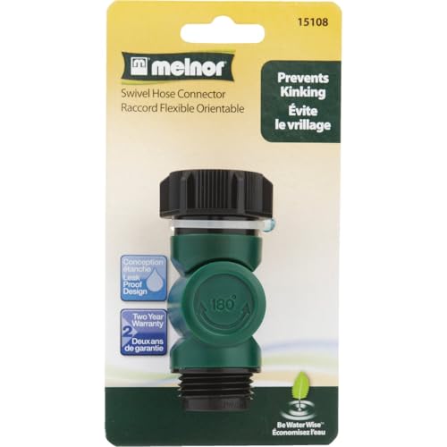 Melnor 15108 Swivel Hose Connector, Green - Image 2