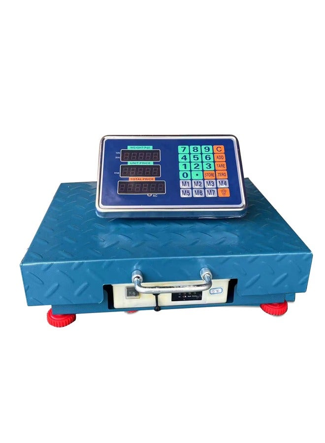 ميزان رقمي عالي التحمل بسعة 300 كجم ودقة 100 جرام - Image 1