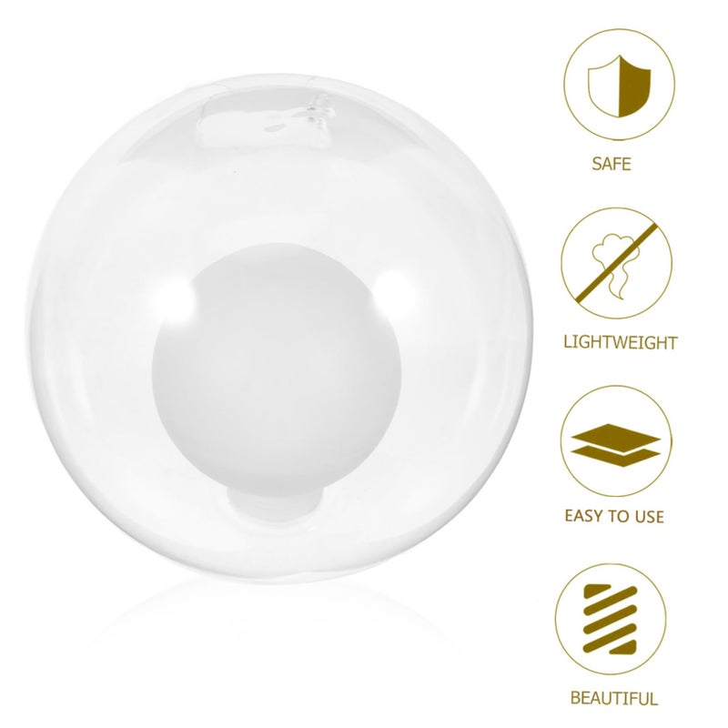 Modern Elegant Glass Ceiling Lamp Shade Easy Install Replace Hanging Lamp - Image 4