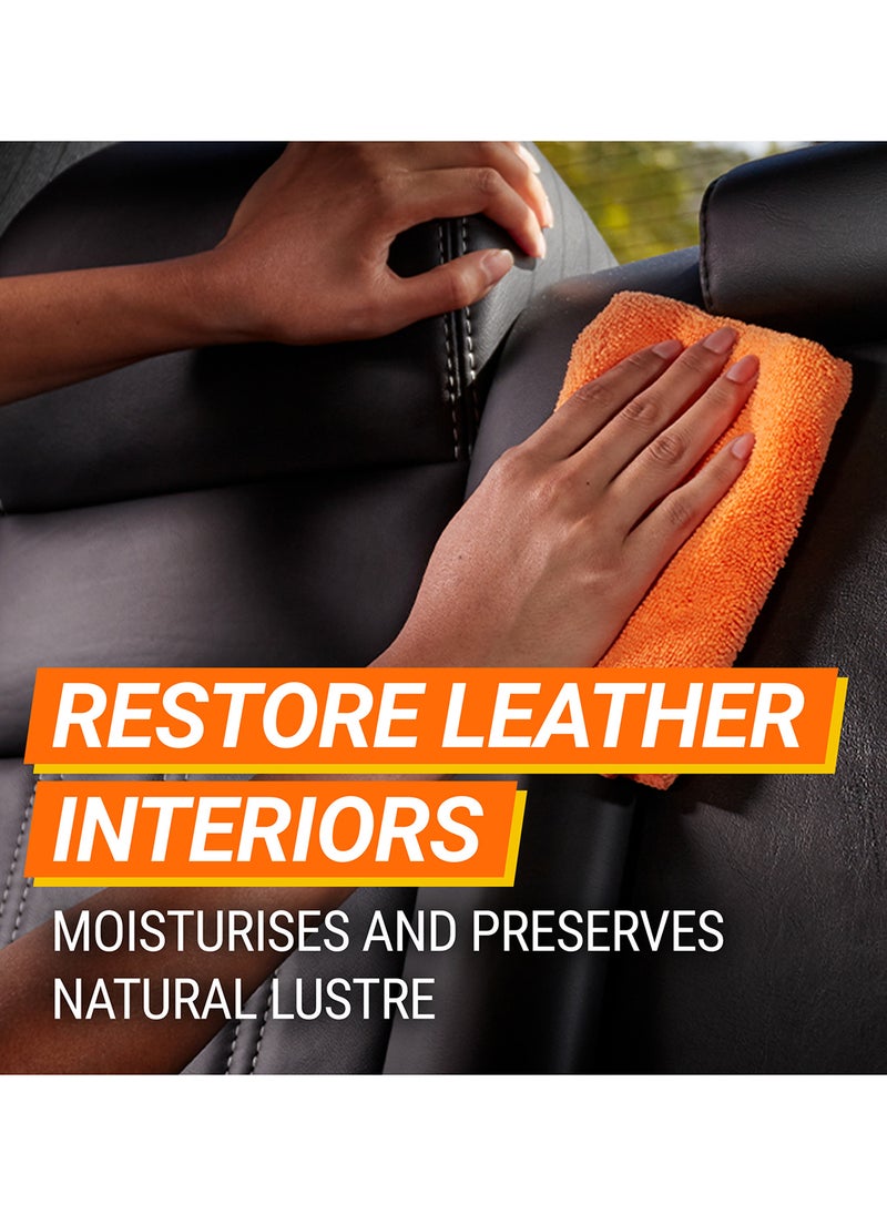 ARMOR ALL - Leather Care, 530Ml, Car Leather Cleaner With Fuss-Free Application, 1 Piece - Image 1