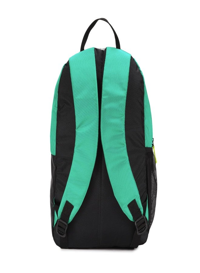 DIVULGE Coral 24 Liters Terquoise Large Casual Backpack with Laptop sleeve, Front Pocket and Water Bottle Pouch (terquoise) - Image 3