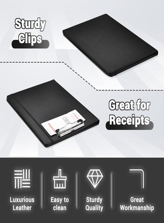 Pacific Mailer Padfolio with Clipboard Clipboard Notebook Resume Portfolio Folder Legal Document Organizer Legal Pad Holder for Interview School Business Office Conference - Image 5