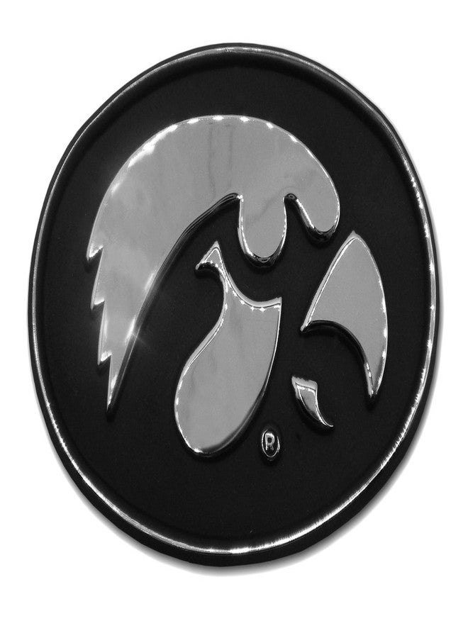 University of Iowa Hawkeyes Chrome Plated Premium Metal Emblem NCAA College Car Truck Motorcycle Logo