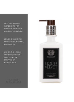 Antica Farmacista Antica Farmacista Liquid Velvet Body Moisturizer - Moisturizing Scented Lotion - Premium Body Moisturizer - Luxury Gift for Women & Men - Hand & Skin Hydration - Liquid Velvet, 10 oz  - Image 5