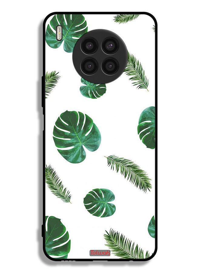 Tolwak Honor 50 Lite Protective Case Cover Feathers Art - Image 2