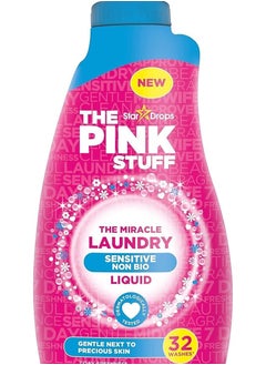 Stardrops Stardrops The Pink Stuff Sensitive Non-Bio Laundry Liquid 960 ML 